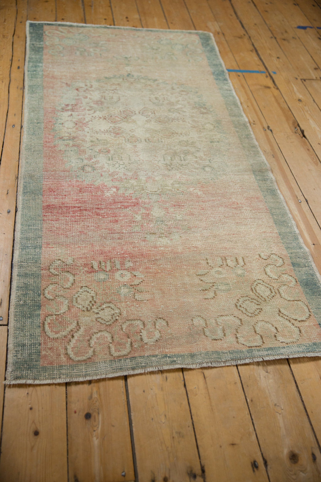 3x6 Vintage Distressed Oushak Rug Runner