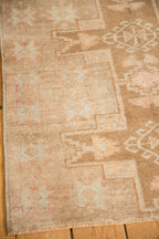 3x7 Vintage Distressed Kars Rug Runner