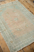 3x4 Vintage Distressed Oushak Square Rug