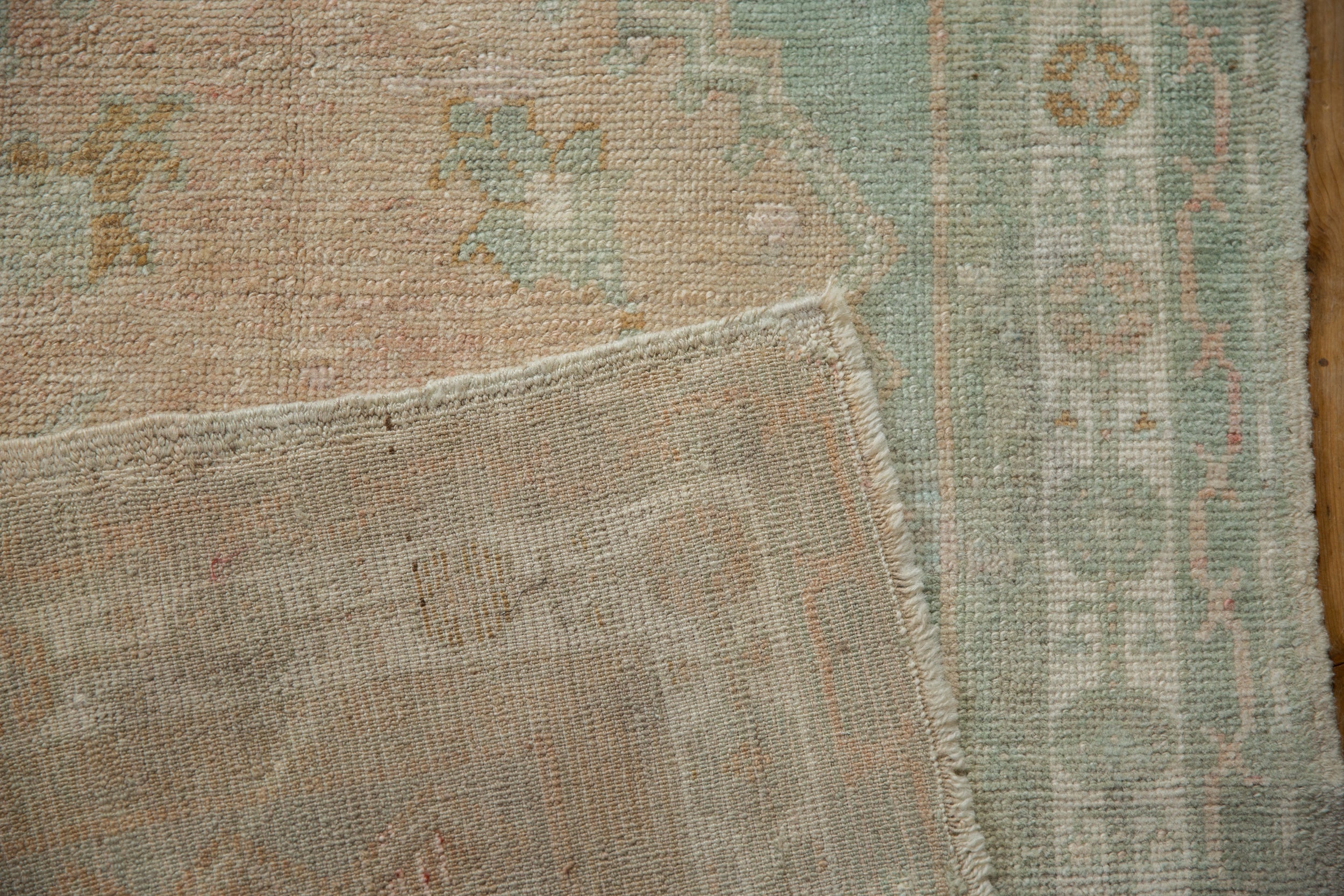 3x4 Vintage Distressed Oushak Square Rug