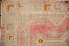 2.5x5 Vintage Distressed Oushak Rug Runner