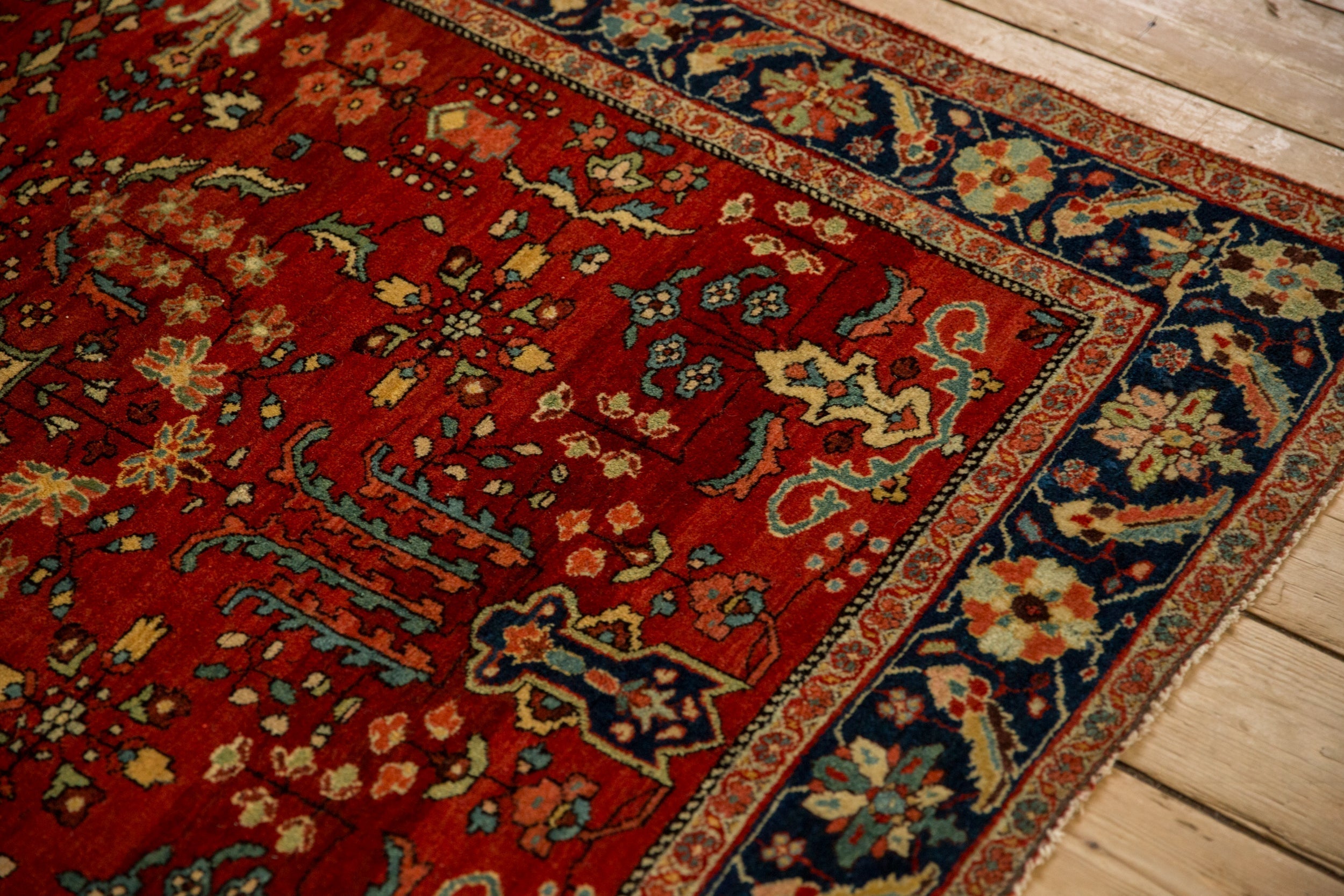 4x6.5 Vintage Sarouk Rug