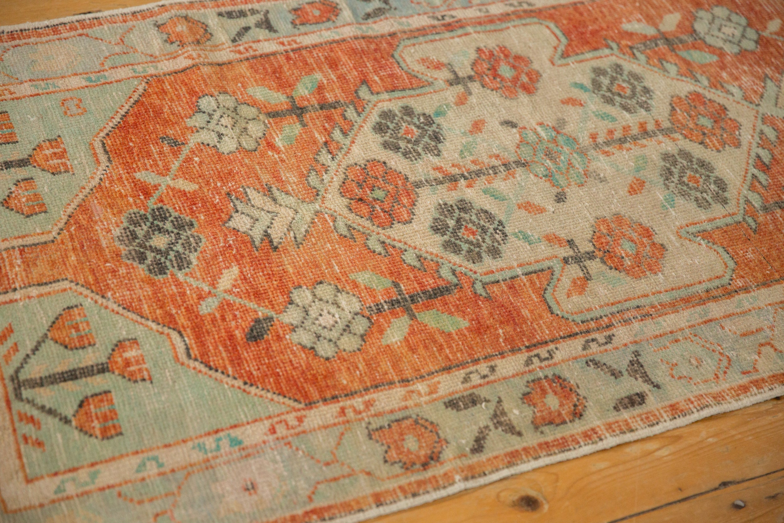 2.5x5 Vintage Distressed Oushak Rug Runner