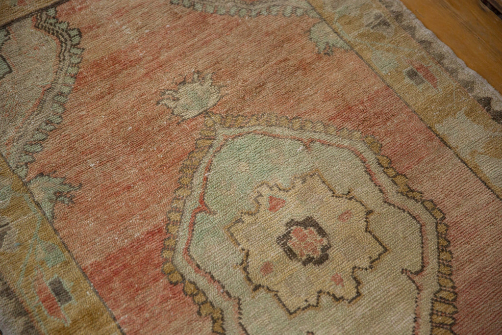3x5 Vintage Distressed Oushak Rug