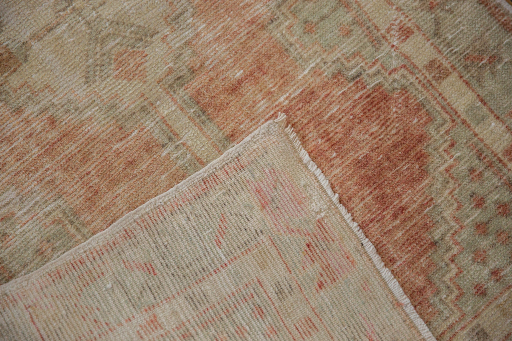 2.5x5 Vintage Distressed Oushak Rug Runner