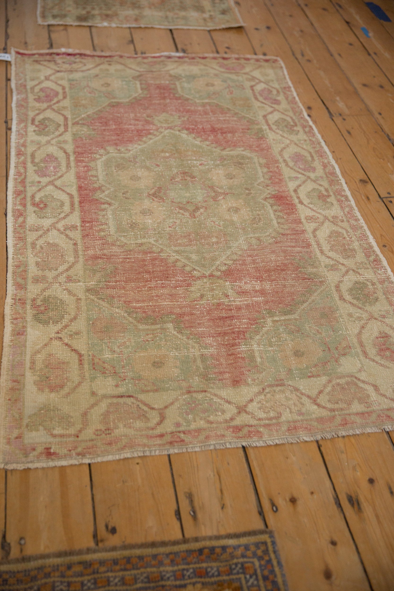 3x5 Vintage Distressed Oushak Rug