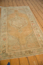 3x6 Vintage Distressed Oushak Rug Runner