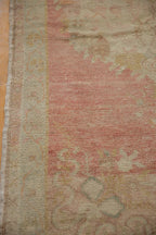 3x6.5 Vintage Distressed Oushak Rug Runner