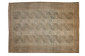 8.5x11.5 Vintage Distressed Ersari Carpet