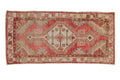 2.5x5.5 Vintage Distressed Oushak Rug Runner