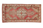 2.5x5.5 Vintage Distressed Oushak Rug Runner
