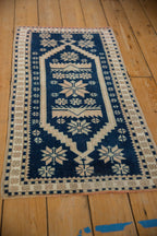 2x3.5 Vintage Distressed Oushak Rug