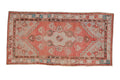 2.5x5 Vintage Distressed Oushak Rug Runner