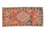 2.5x5.5 Vintage Distressed Oushak Rug Runner