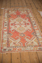 2.5x6 Vintage Distressed Oushak Rug Runner
