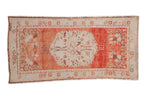 3x6 Vintage Distressed Oushak Rug Runner