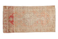2.5x5 Vintage Distressed Oushak Rug Runner