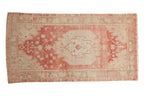 3.5x7 Vintage Distressed Oushak Rug Runner