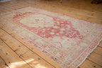 3.5x7 Vintage Distressed Oushak Rug Runner