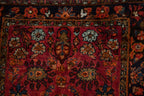 2x2.5 Vintage Fine Lilihan Square Rug Mat