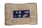 2x3 Vintage Distressed Tulu Rug Mat