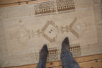 2.5x4.5 Vintage Distressed Malatya Rug