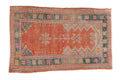 2x3.5 Vintage Distressed Oushak Rug