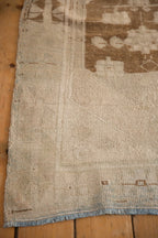 3x4 Vintage Distressed Oushak Square Rug