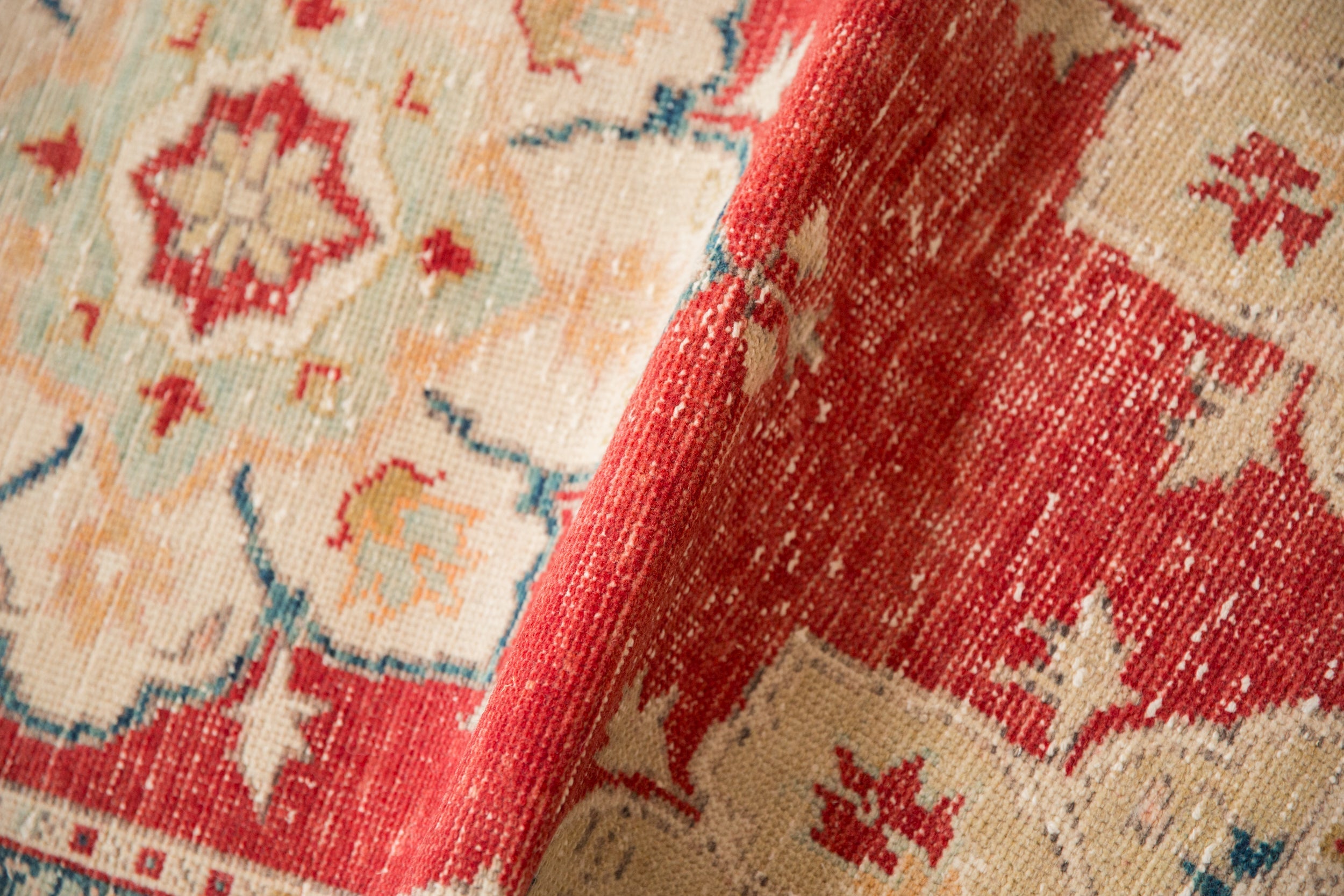 2.5x5 Vintage Distressed Oushak Rug Runner