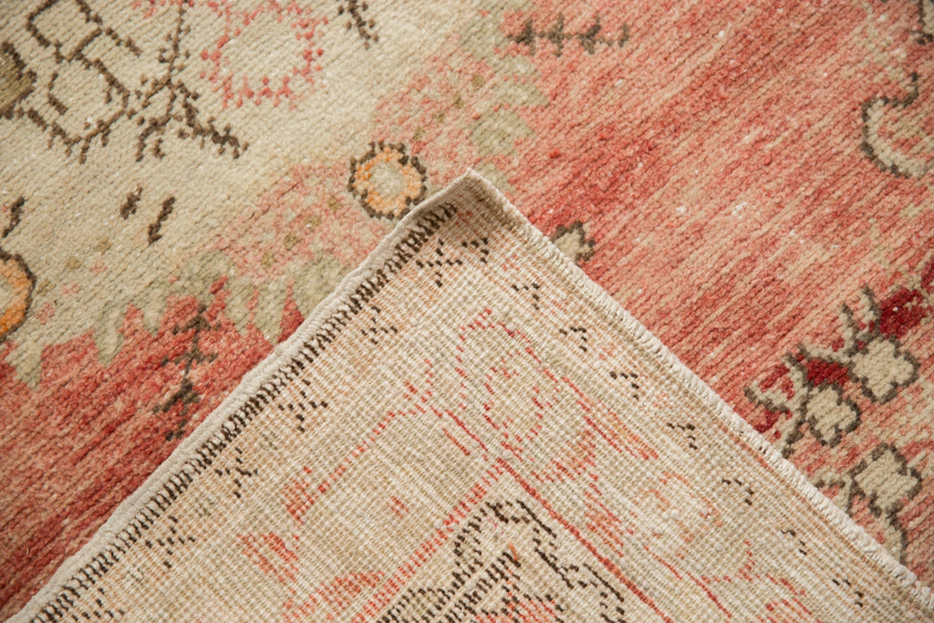 3.5x6 Vintage Distressed Oushak Rug