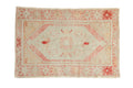 2.5x4 Vintage Distressed Oushak Rug