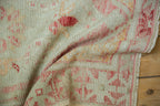 2.5x4 Vintage Distressed Oushak Rug