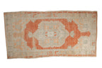 3x6 Vintage Distressed Oushak Rug Runner