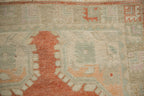 3x6 Vintage Distressed Oushak Rug Runner