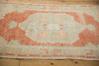 3x6 Vintage Distressed Oushak Rug Runner