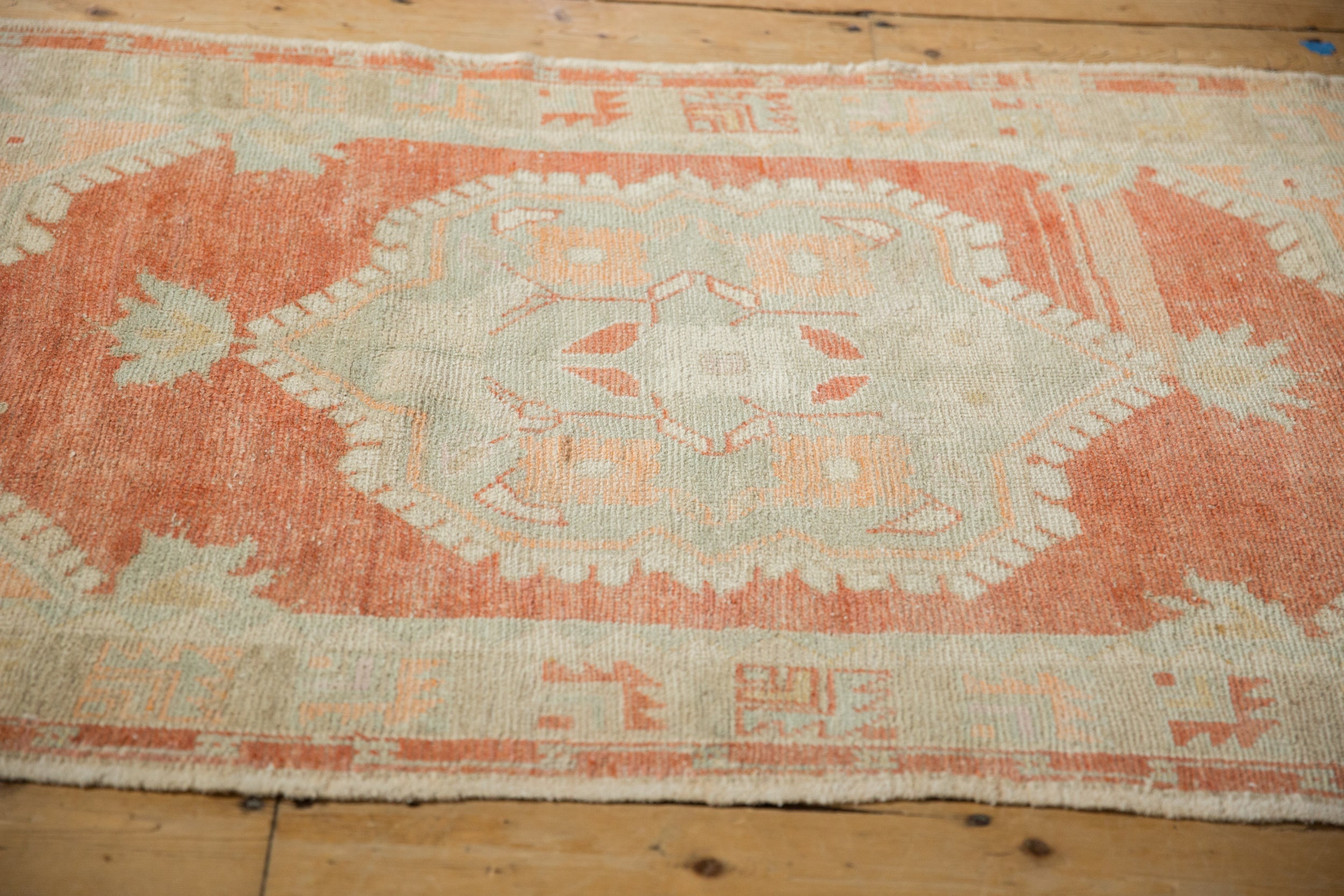 3x6 Vintage Distressed Oushak Rug Runner