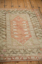 3x4 Vintage Distressed Melas Square Rug