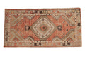 2.5x5.5 Vintage Distressed Oushak Rug Runner