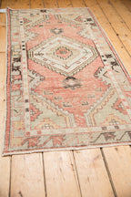 2.5x5.5 Vintage Distressed Oushak Rug Runner