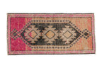 1.5x3.5 Vintage Distressed Kars Rug Mat Runner