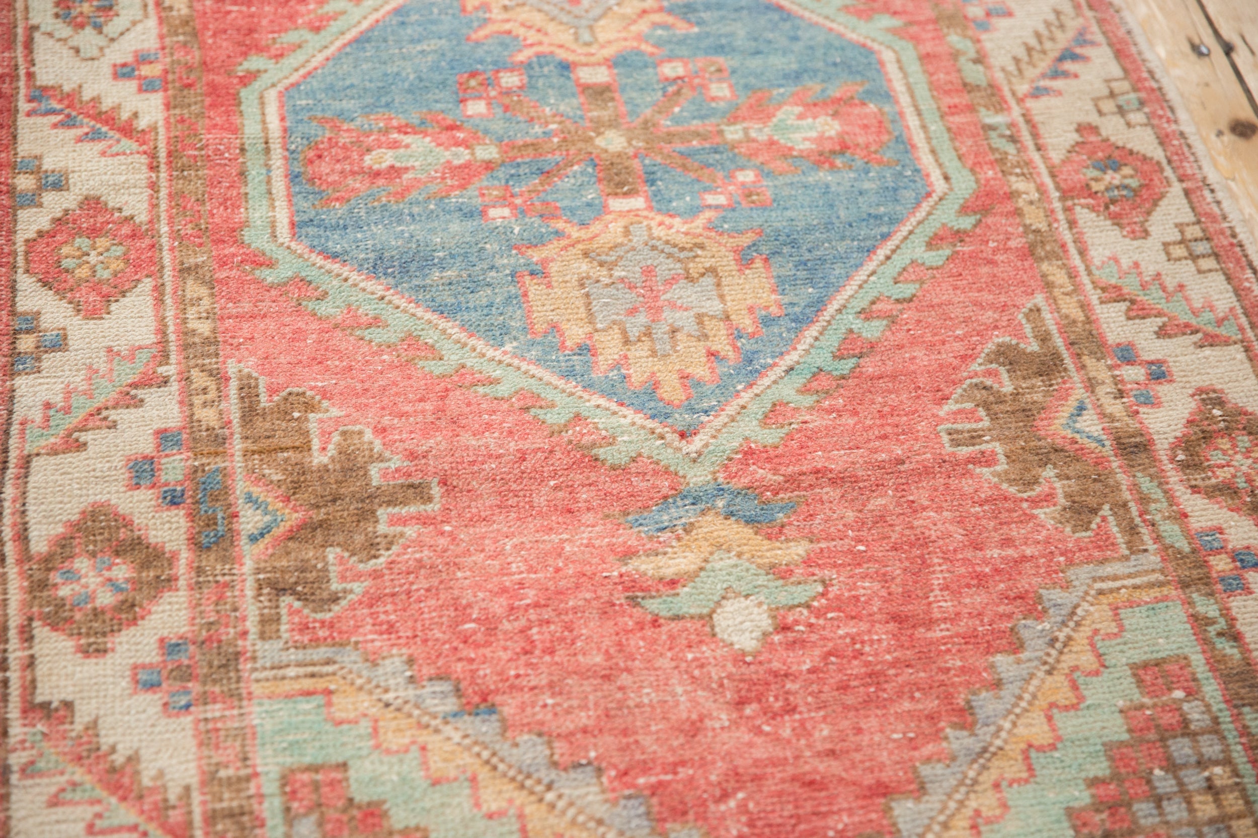 3x5.5 Vintage Distressed Oushak Rug