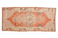 2.5x5.5 Vintage Distressed Oushak Rug Runner