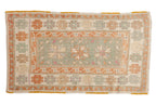 3x5 Vintage Distressed Oushak Rug