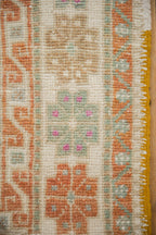 3x5 Vintage Distressed Oushak Rug