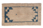 2x4 Distressed Oushak Rug Runner