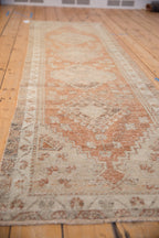 2.5x9 Vintage Distressed Oushak Rug Runner