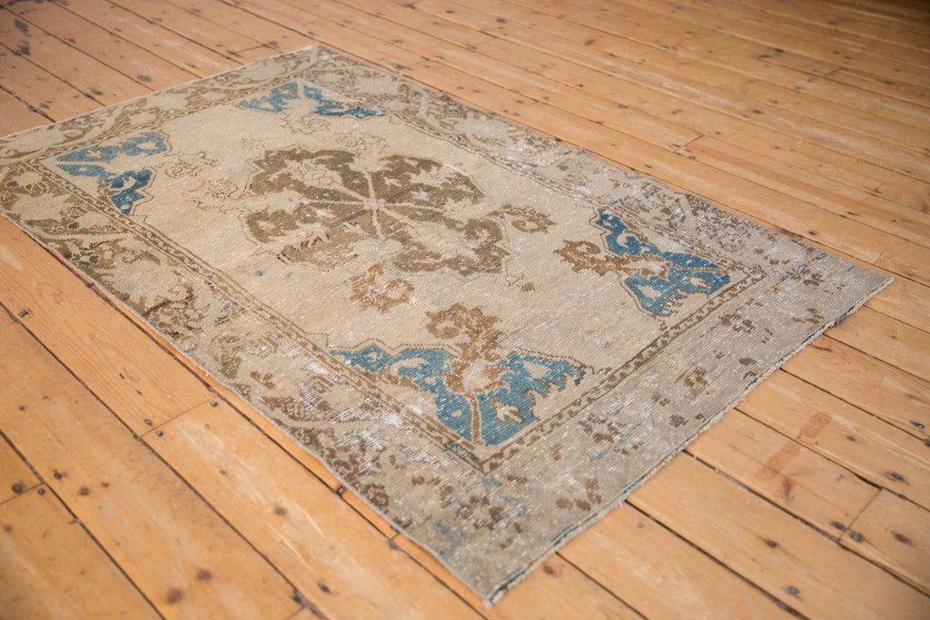3.5x5.5 Vintage Distressed Oushak Rug