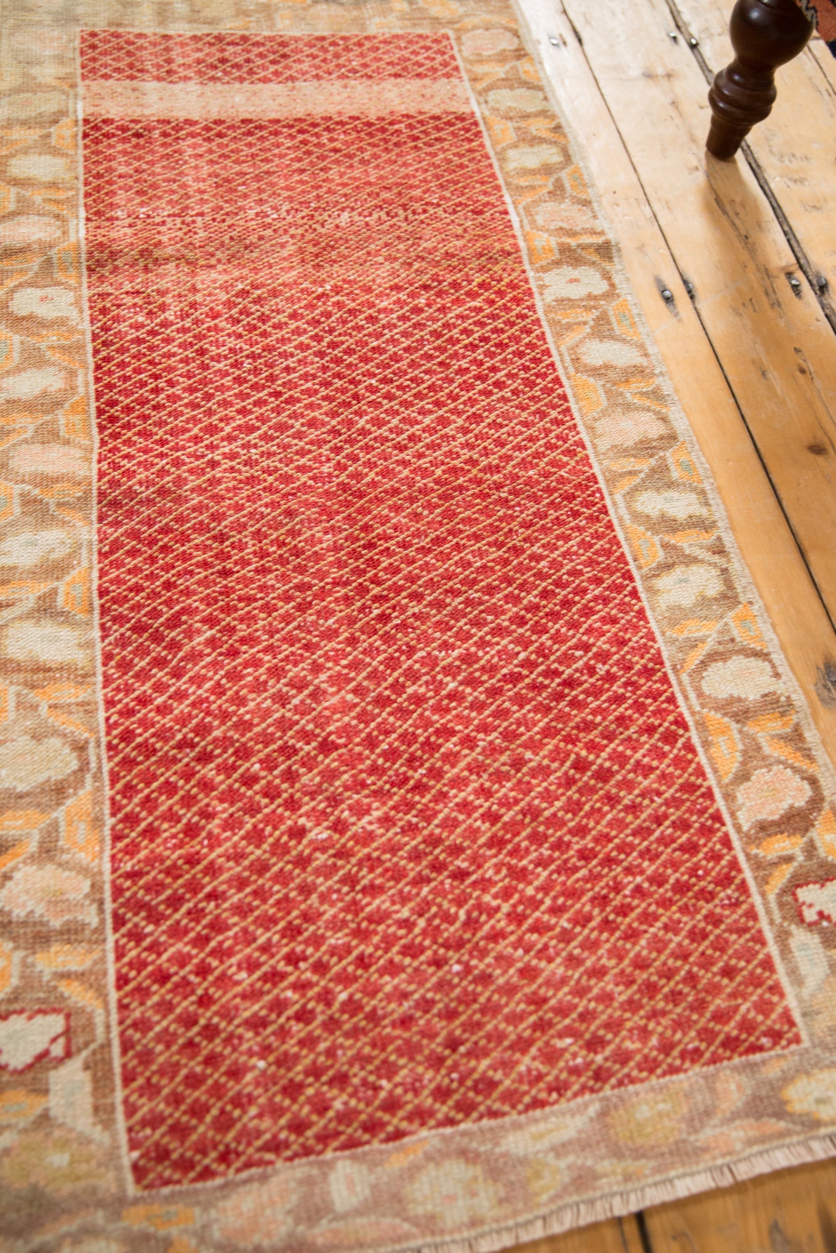 2x4 Vintage Distressed Oushak Rug Runner