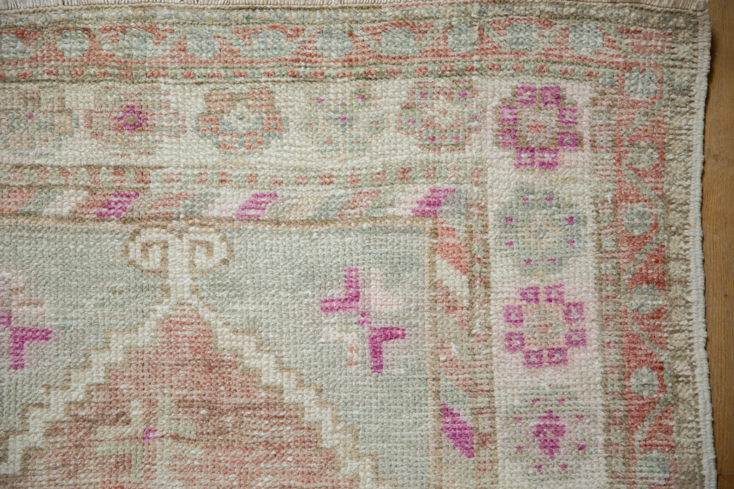 3x4.5 Vintage Distressed Oushak Rug