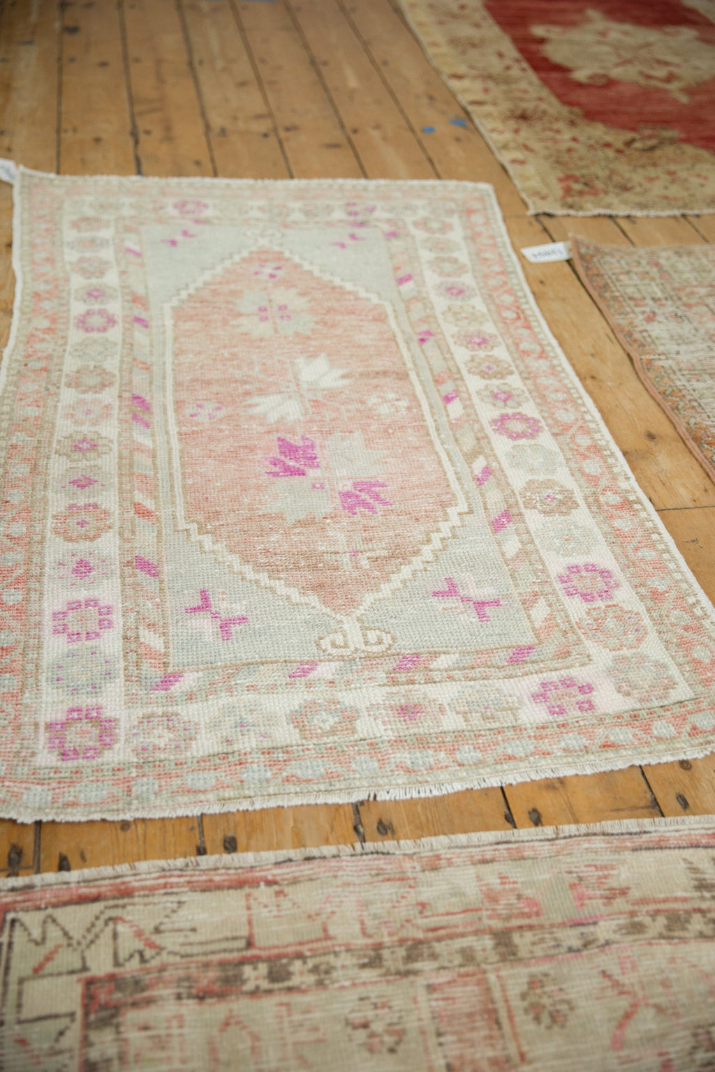 3x4.5 Vintage Distressed Oushak Rug